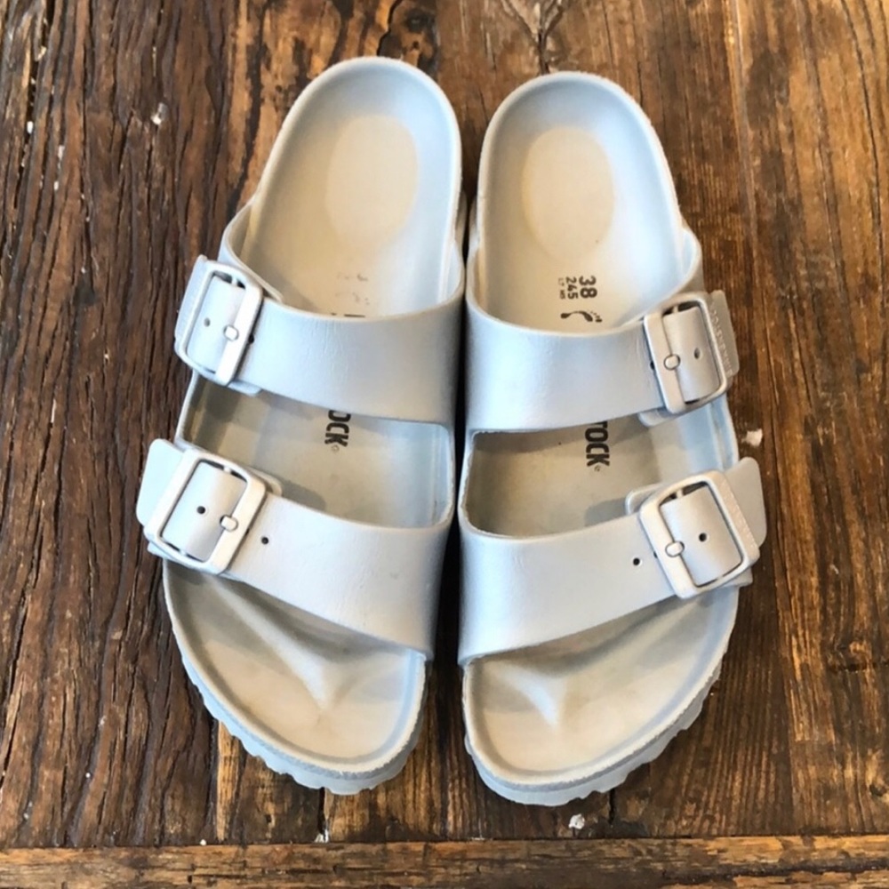 Rubber Birkenstock sandals